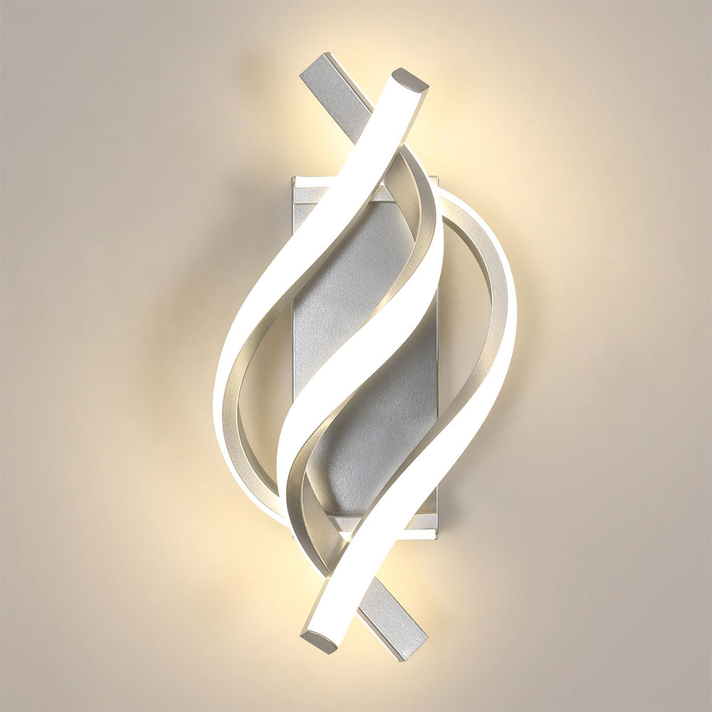 Twisted Shape LED Wall Lamp