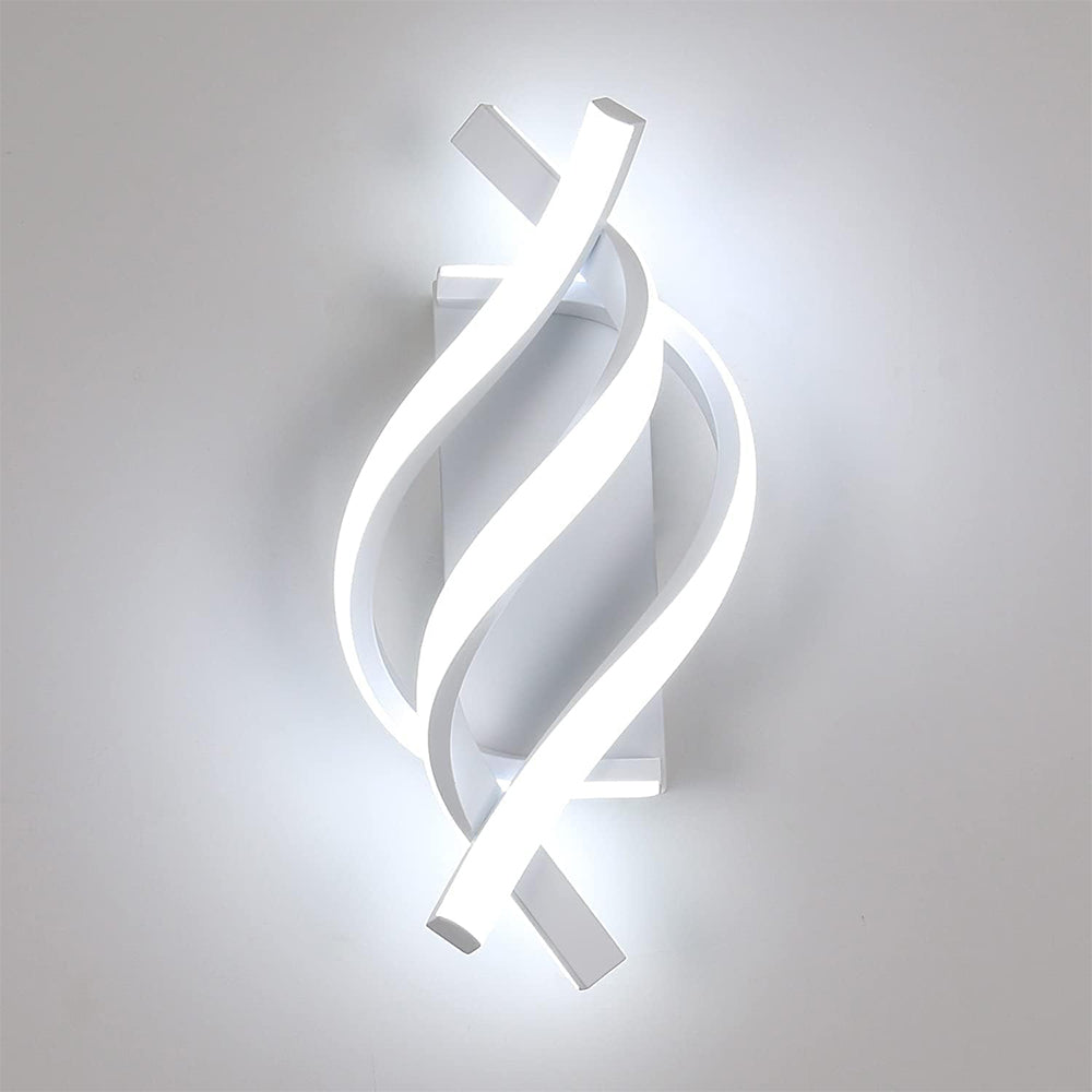 Twisted Shape LED Wall Lamp