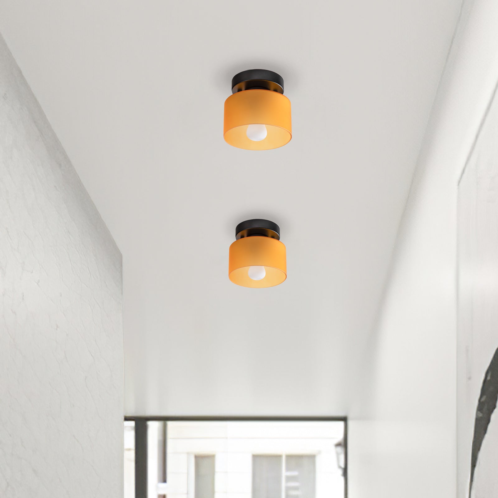 Vintage-Inspired Mid-Century Retro Ceiling Lamp