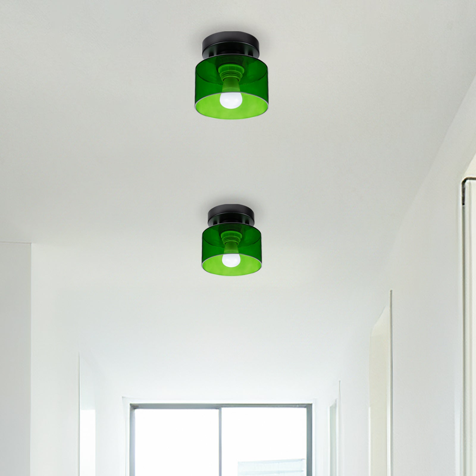 Vintage-Inspired Mid-Century Retro Ceiling Lamp