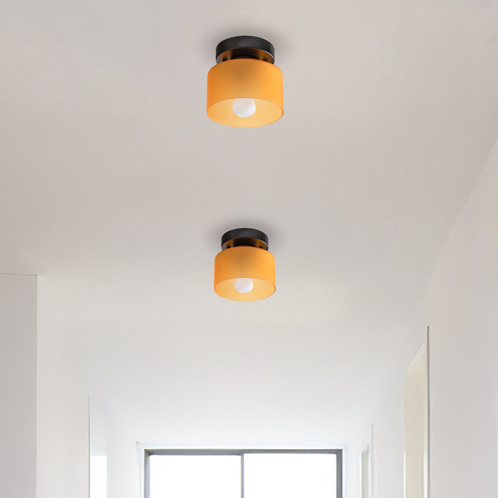 Vintage-Inspired Mid-Century Retro Ceiling Lamp