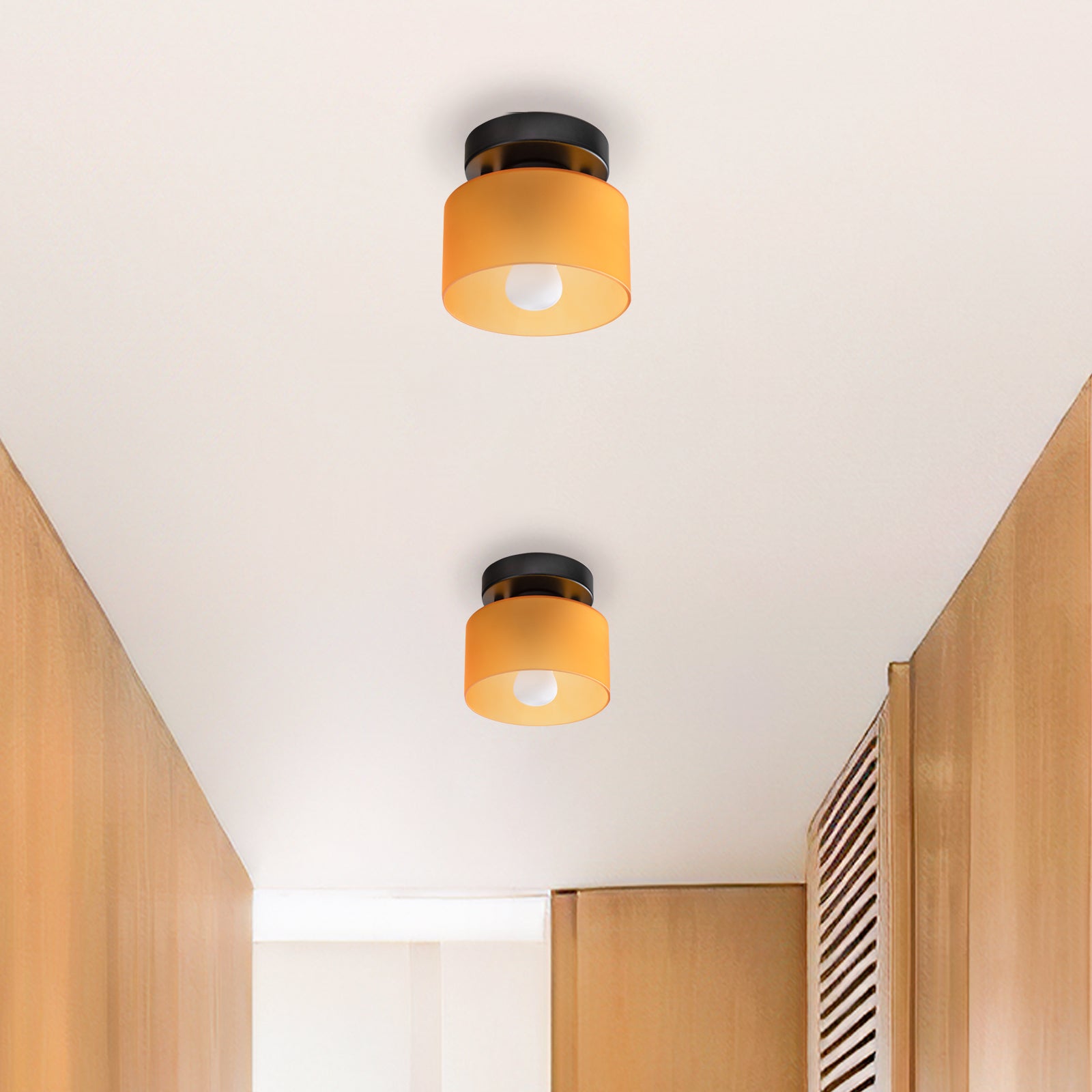 Vintage-Inspired Mid-Century Retro Ceiling Lamp