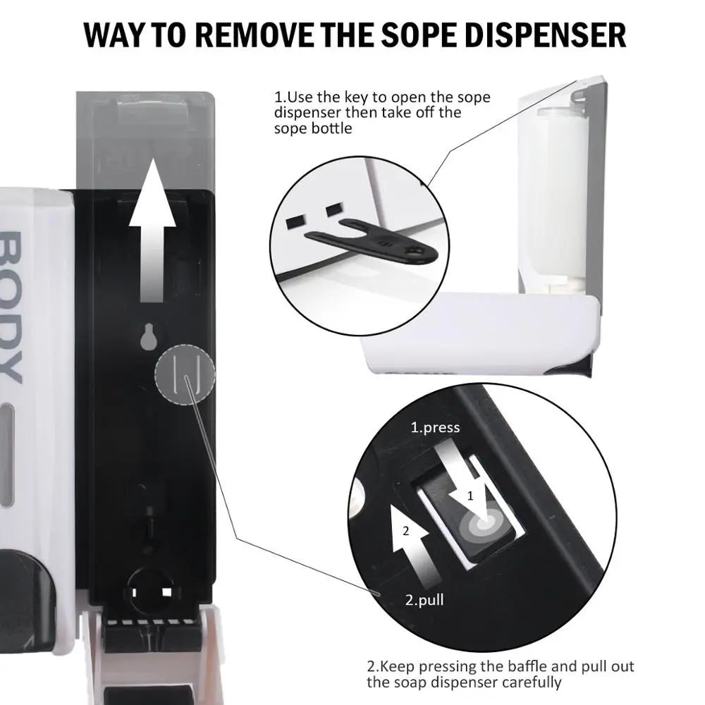 Wall-Mounted Portable Automatic Bathroom Accessory