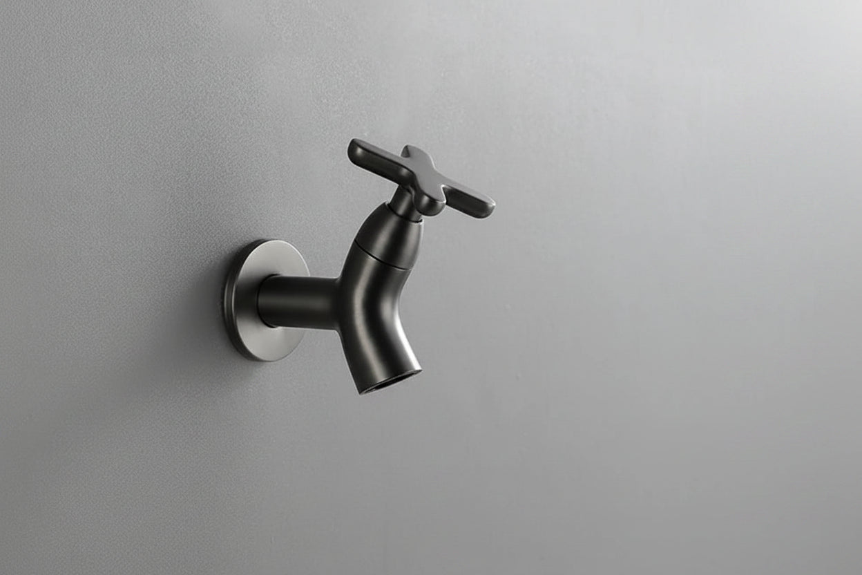 Wall-Mounted Cold Water Tap