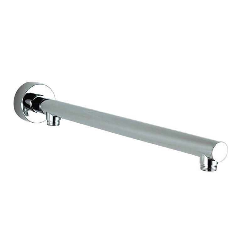 Wall-Mounted Rainfall Shower Head with Ultra-Slim Design and Chrome Finish
