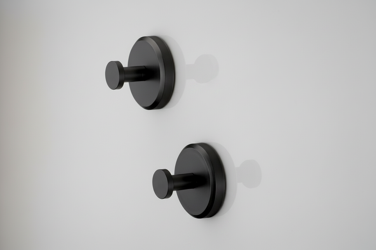 Waterproof No-Drill Hooks for Bathroom and Kitchen