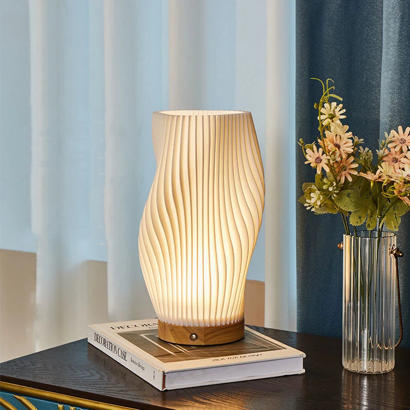 Wavy LED Table Lamp
