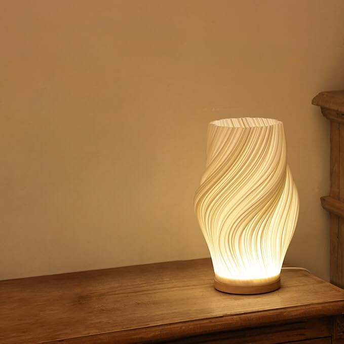 Wavy LED Table Lamp