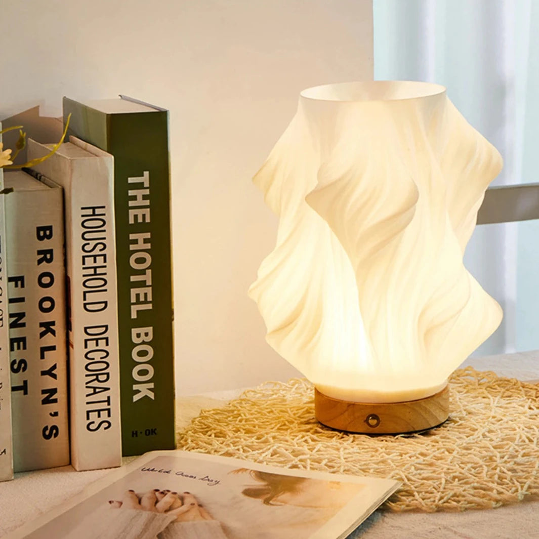 Wavy LED Table Lamp