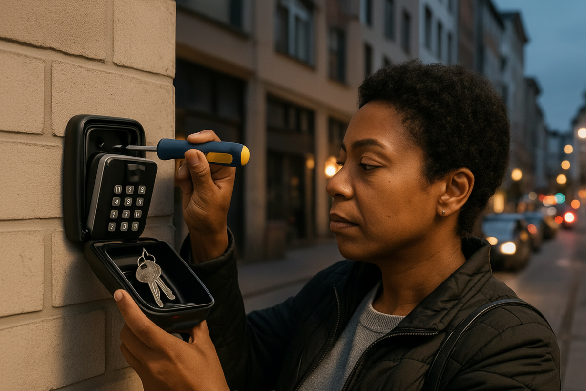 Weather-Resistant Outdoor Key Safe