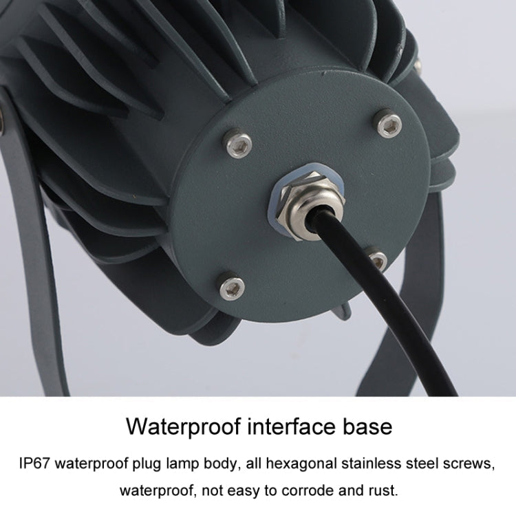 Weatherproof Adjustable Eye-Care Floodlight