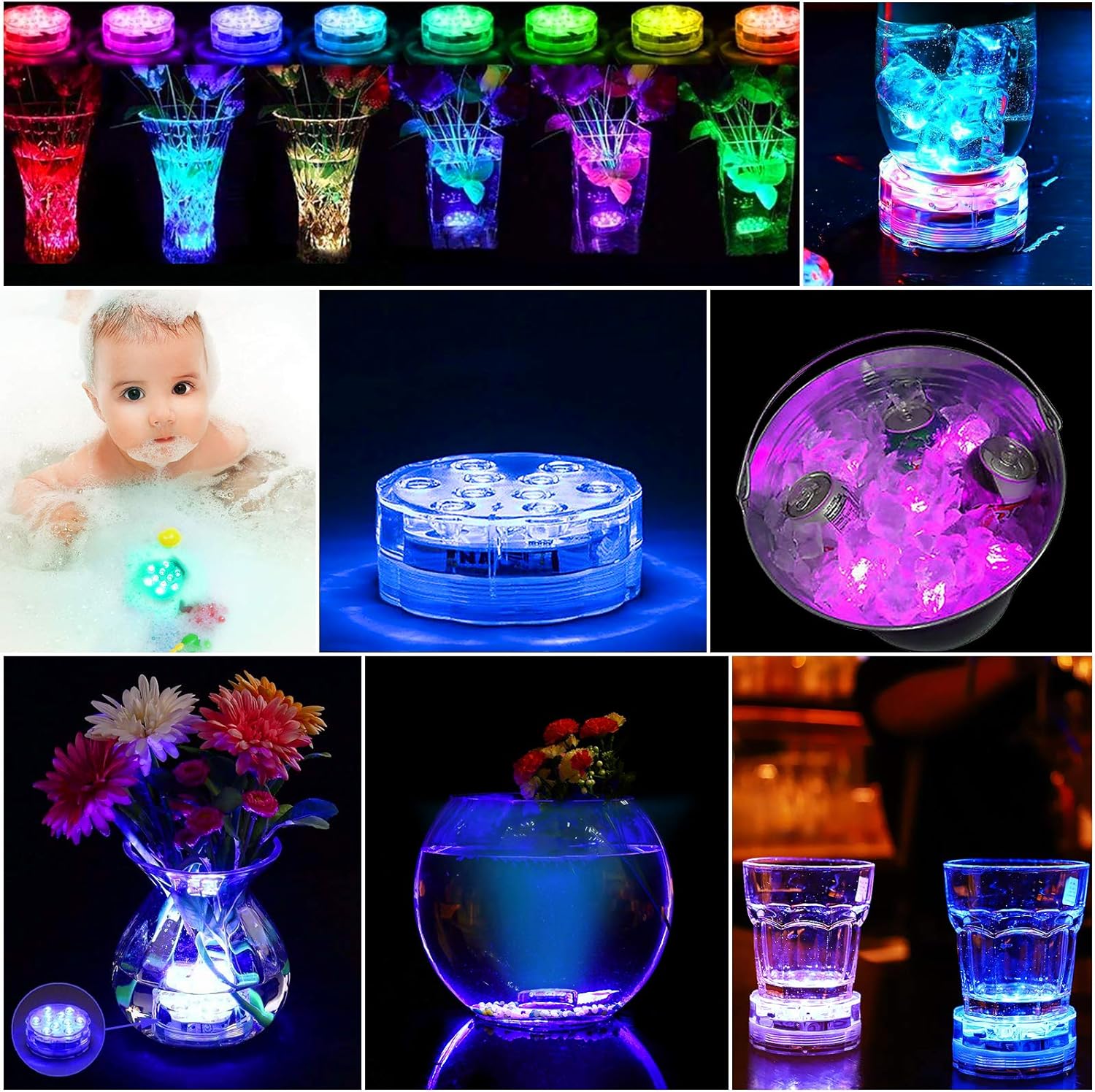 Weatherproof Remote Control Multi-Mode Outdoor Light