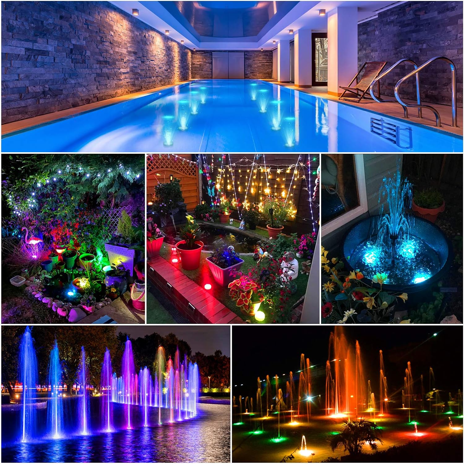 Weatherproof Remote Control Multi-Mode Outdoor Light