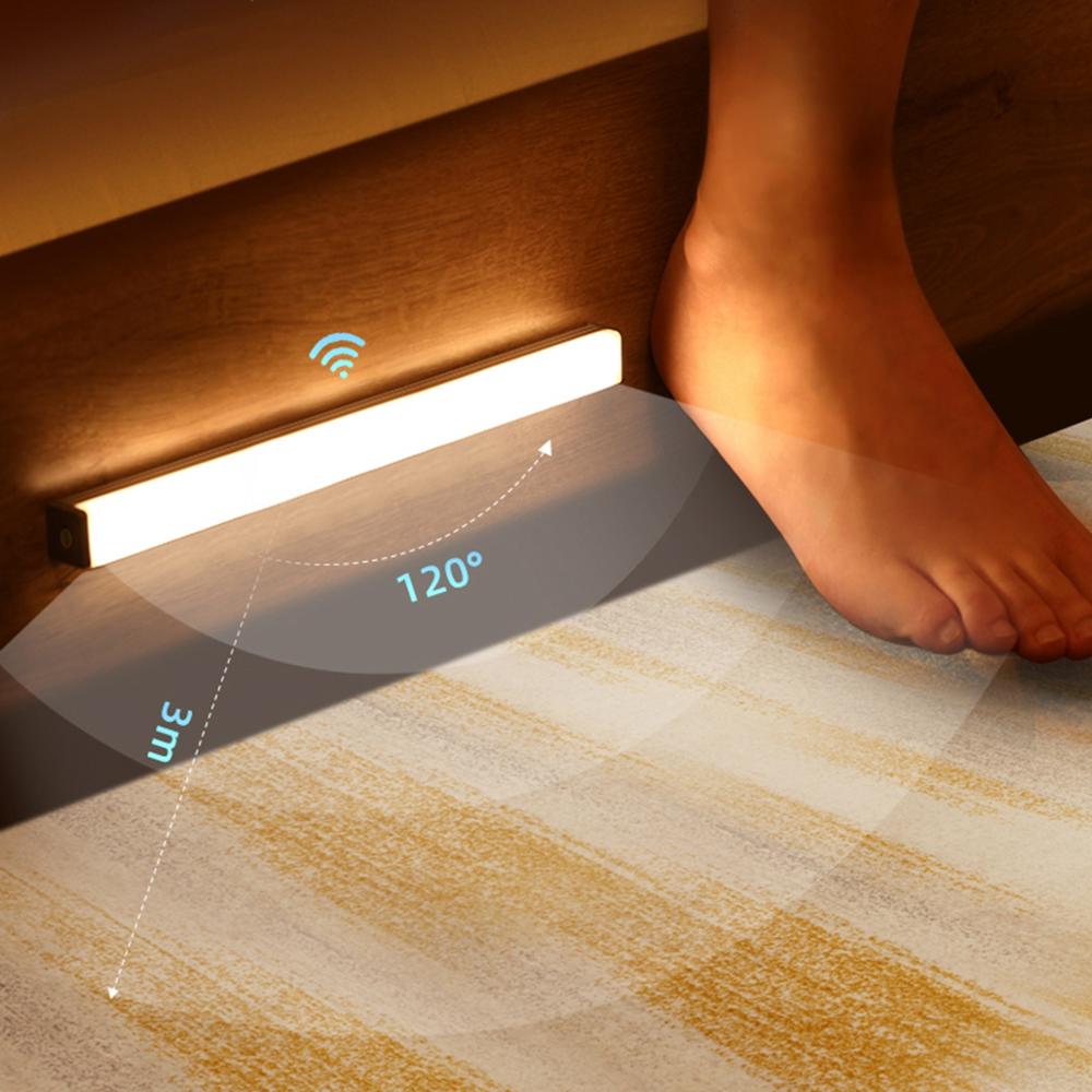 Wireless LED Light Bar with Motion Sensor – Flexible Length Options and USB or Battery Power