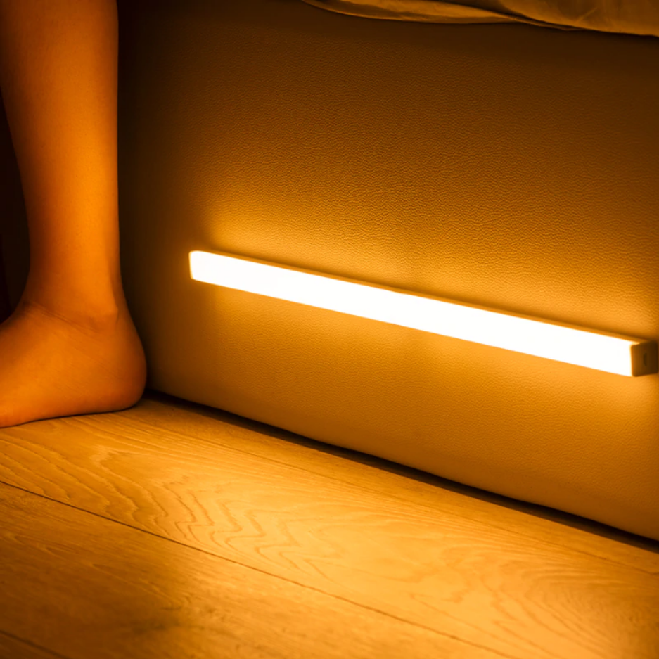 Wireless LED Light Bar with Motion Sensor – Flexible Length Options and USB or Battery Power