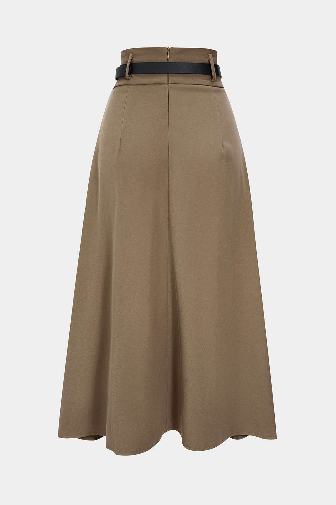 Women’s Belted Asymmetrical Skirt