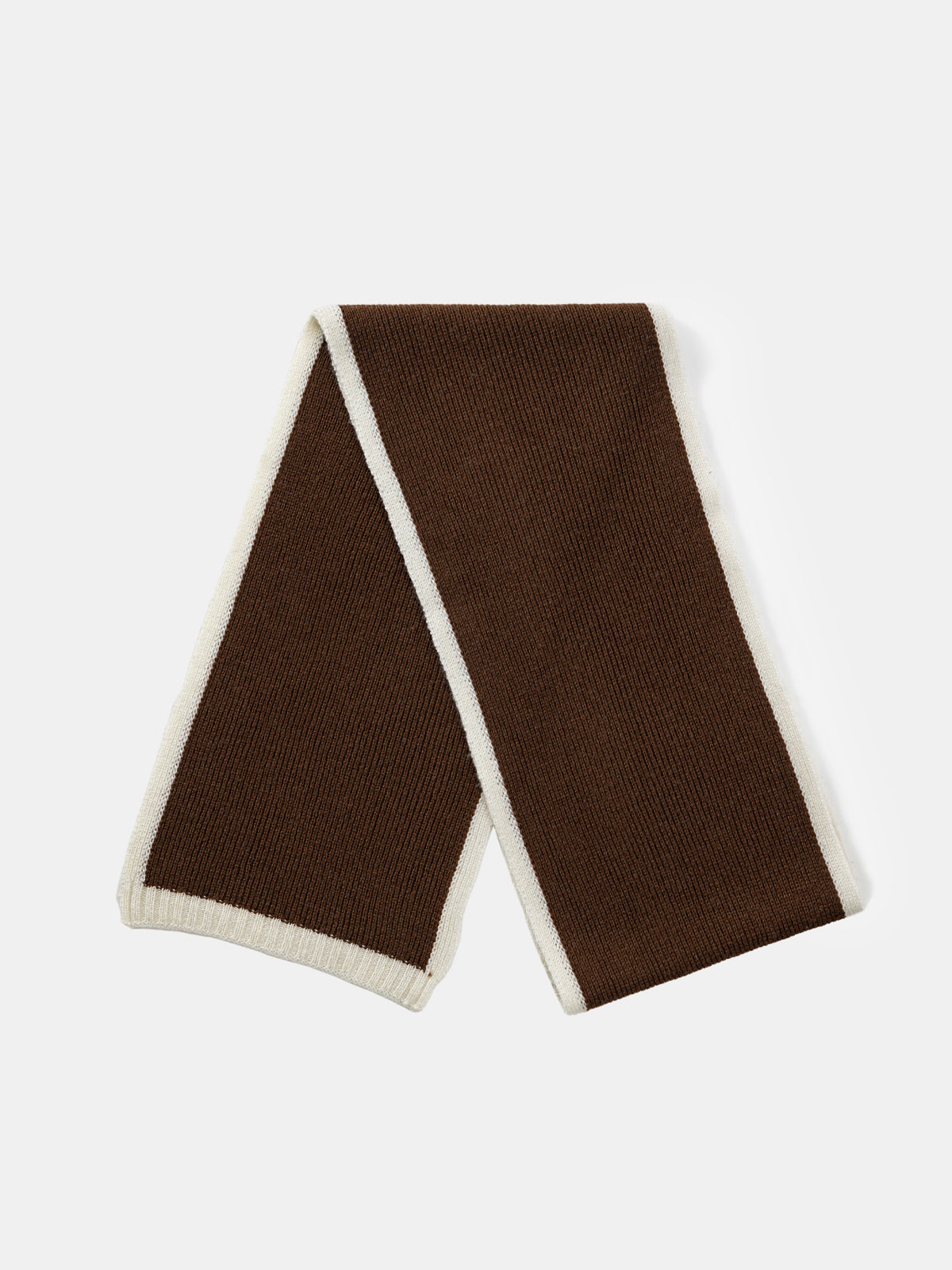 Women's Brown Wool Scarf