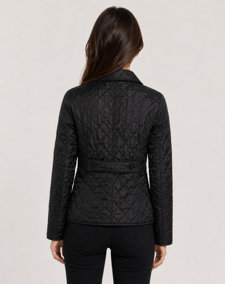 Women’s Button-Up Quilted Jacket