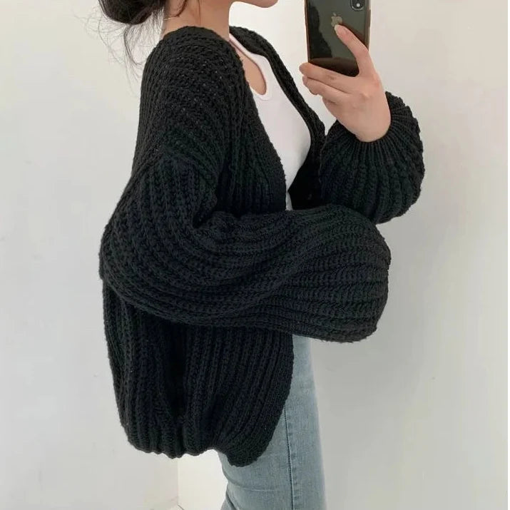 Women’s Chunky Knit Cardigan