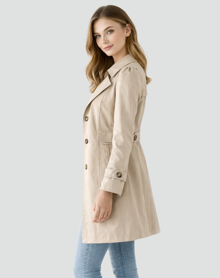 Women’s Classic Short Trench Coat
