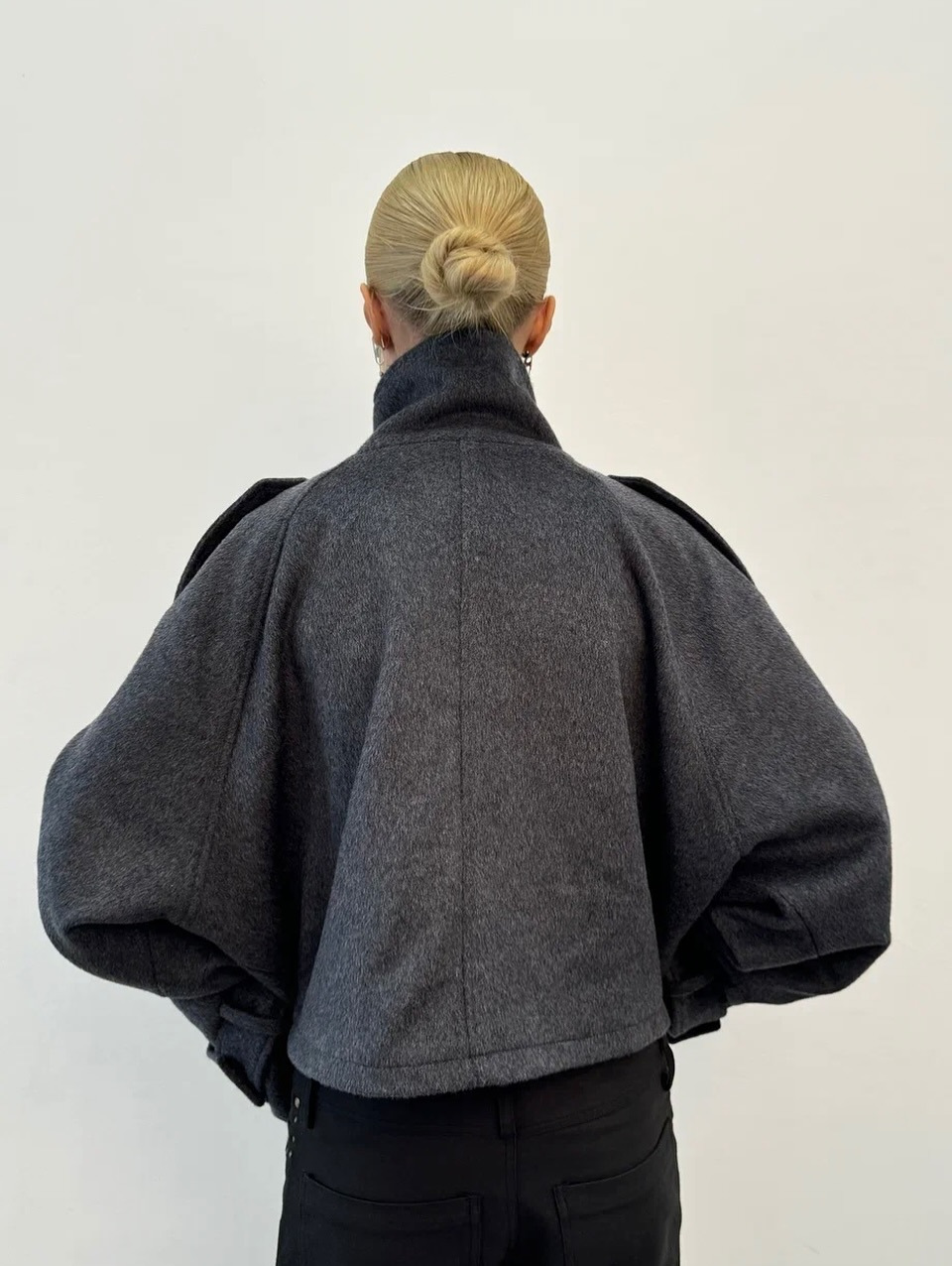 Women’s Cotton-Blend Lapel Jacket