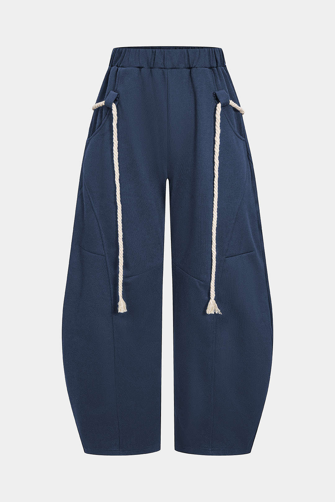 Women’s Drawstring Wide-Leg Trousers