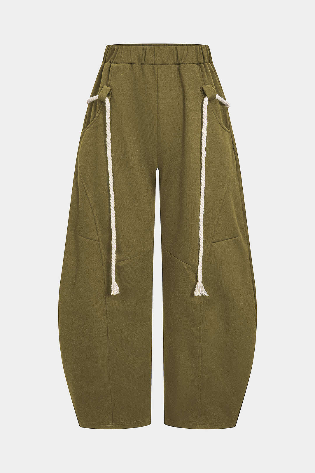 Women’s Drawstring Wide-Leg Trousers