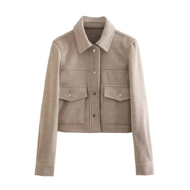 Women’s Elegant Blazer with Lapel