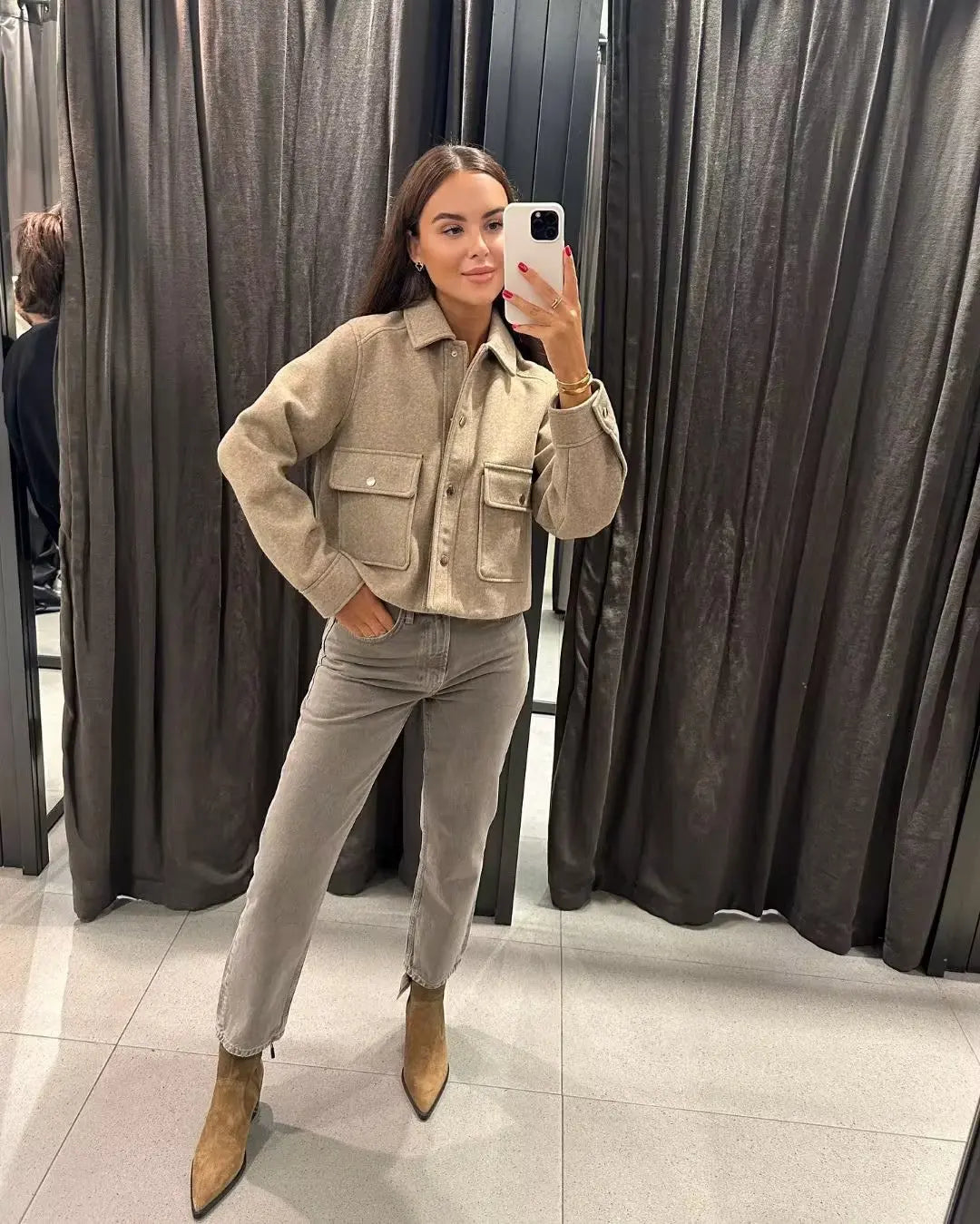 Women’s Elegant Blazer with Lapel