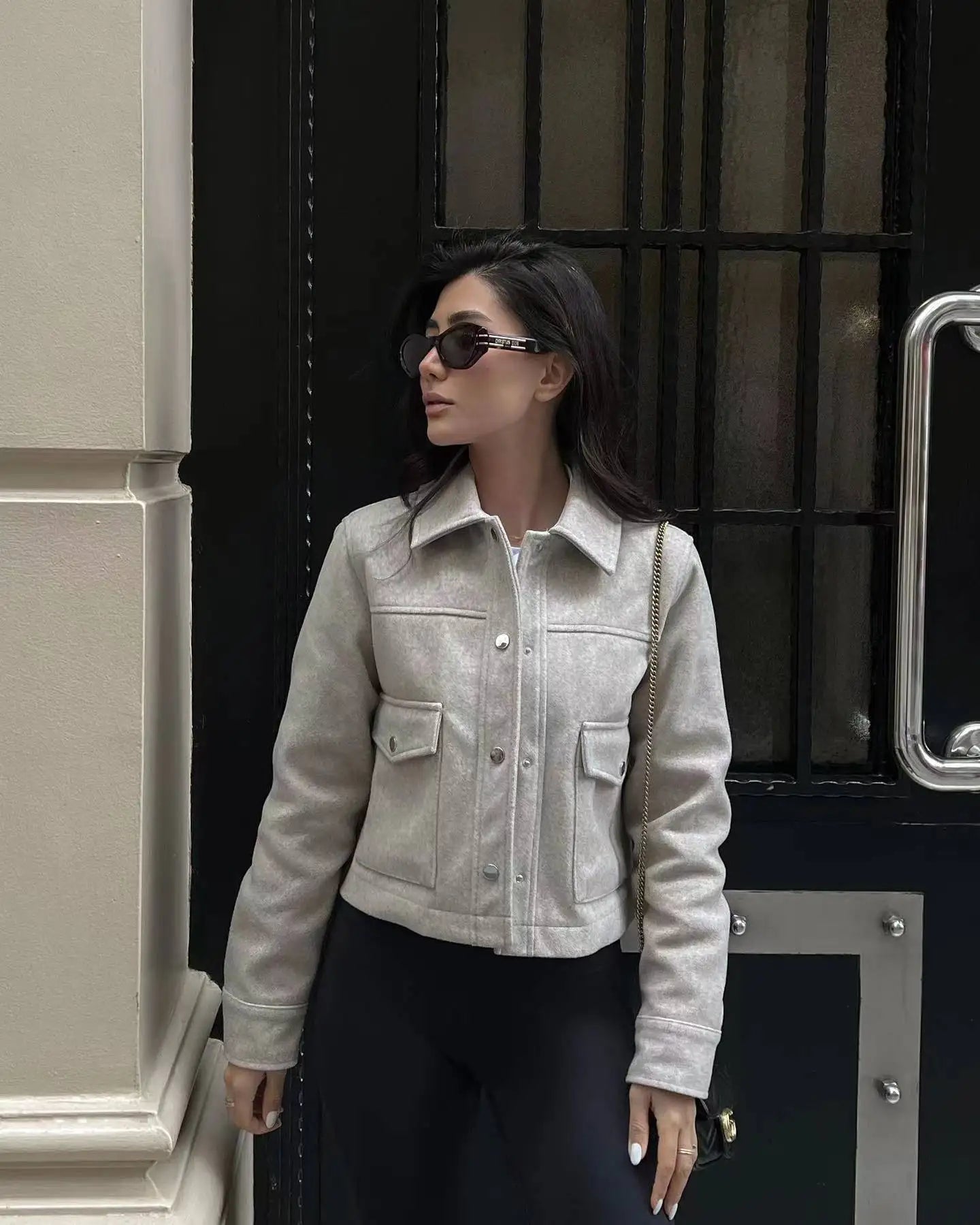 Women’s Elegant Blazer with Lapel