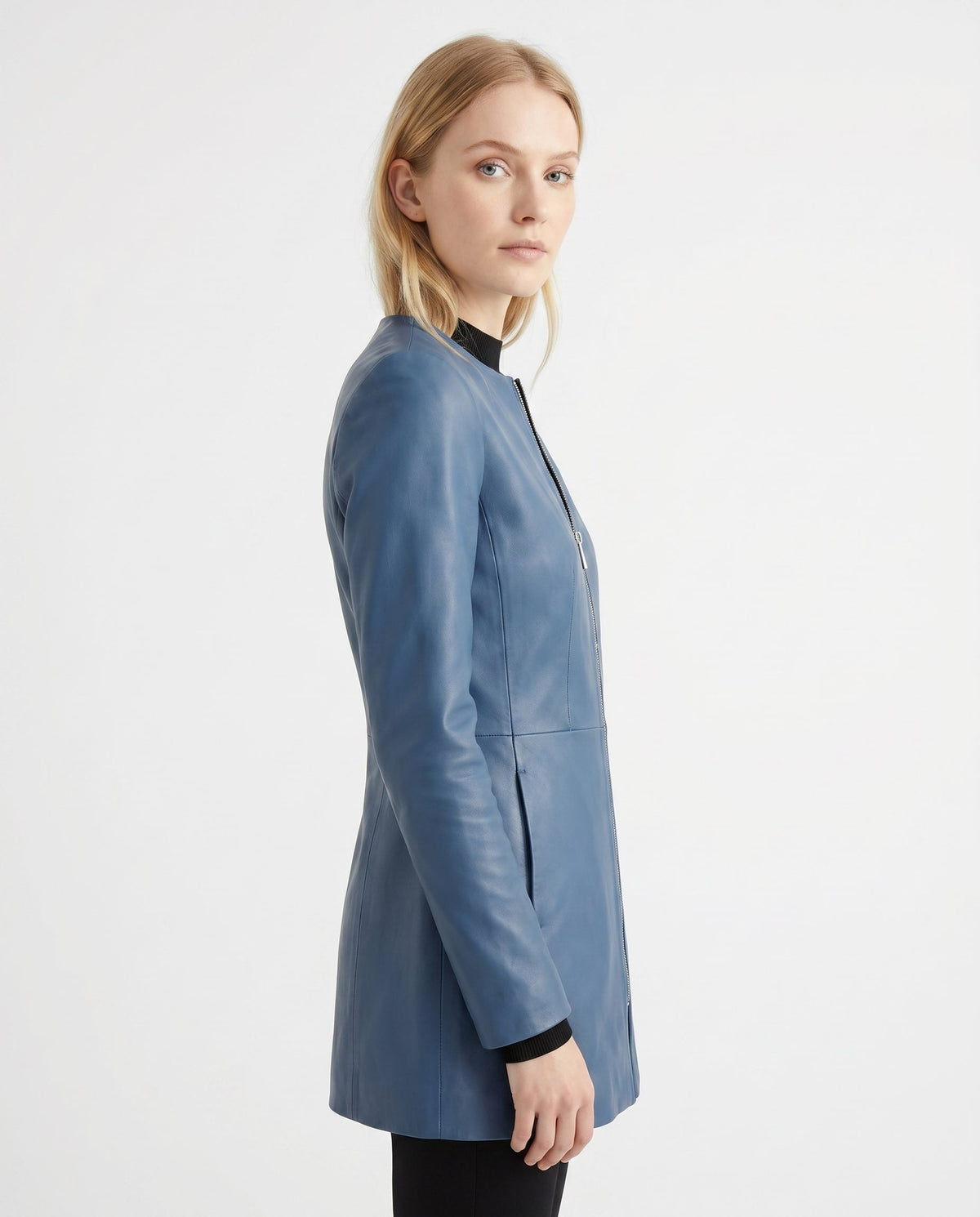 Women’s Fitted Leather Jacket