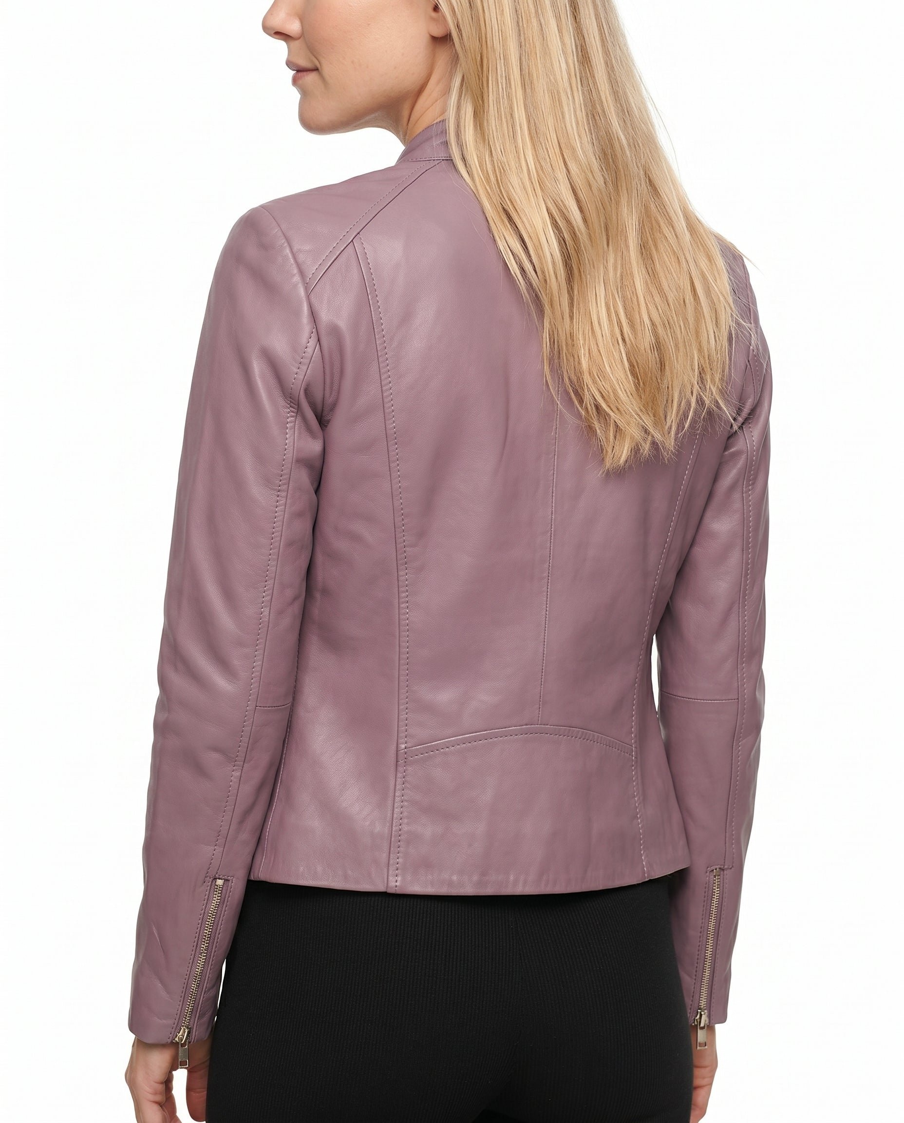 Women’s Fitted Leather Jacket
