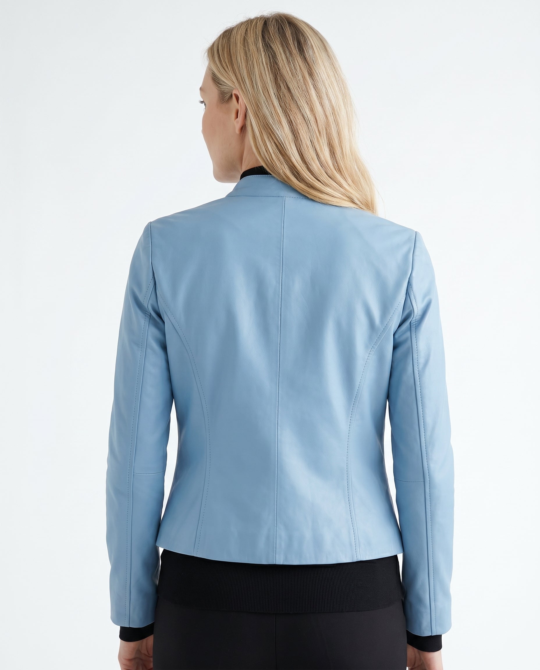 Women’s Fitted Leather Jacket