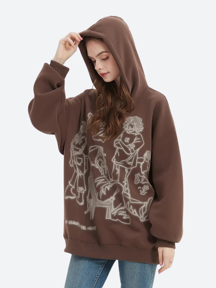 Women’s Harajuku Graphic Hoodie