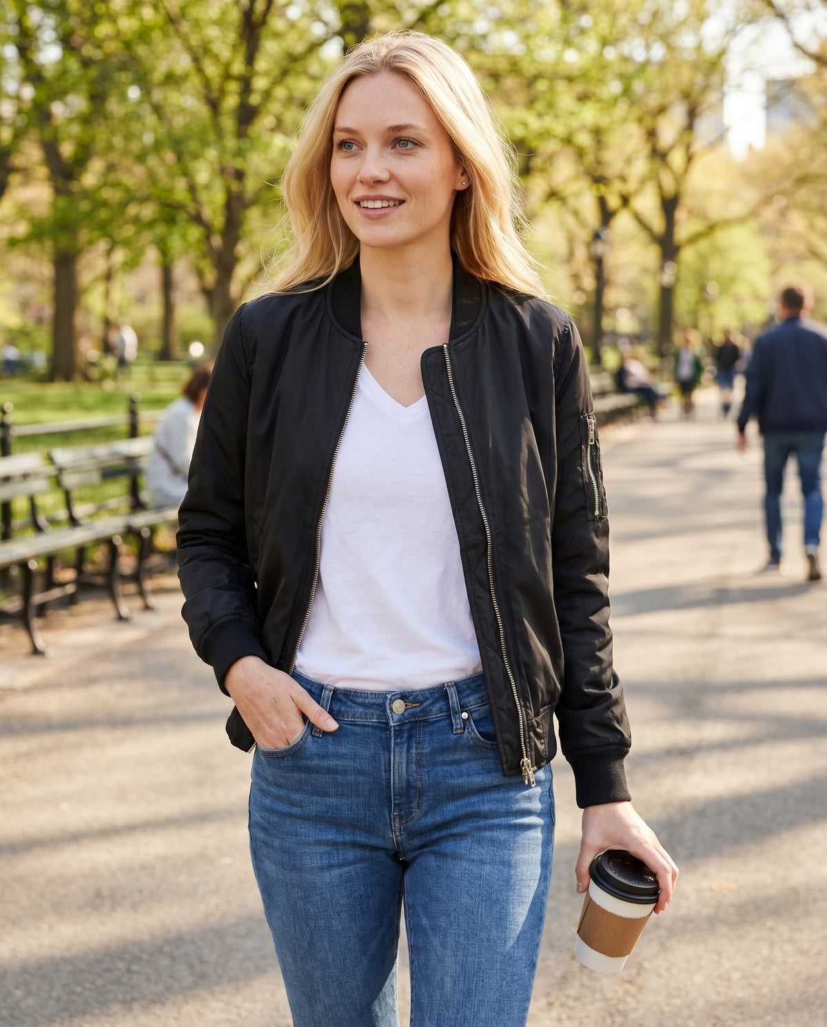Women’s Lightweight Bomber Jacket