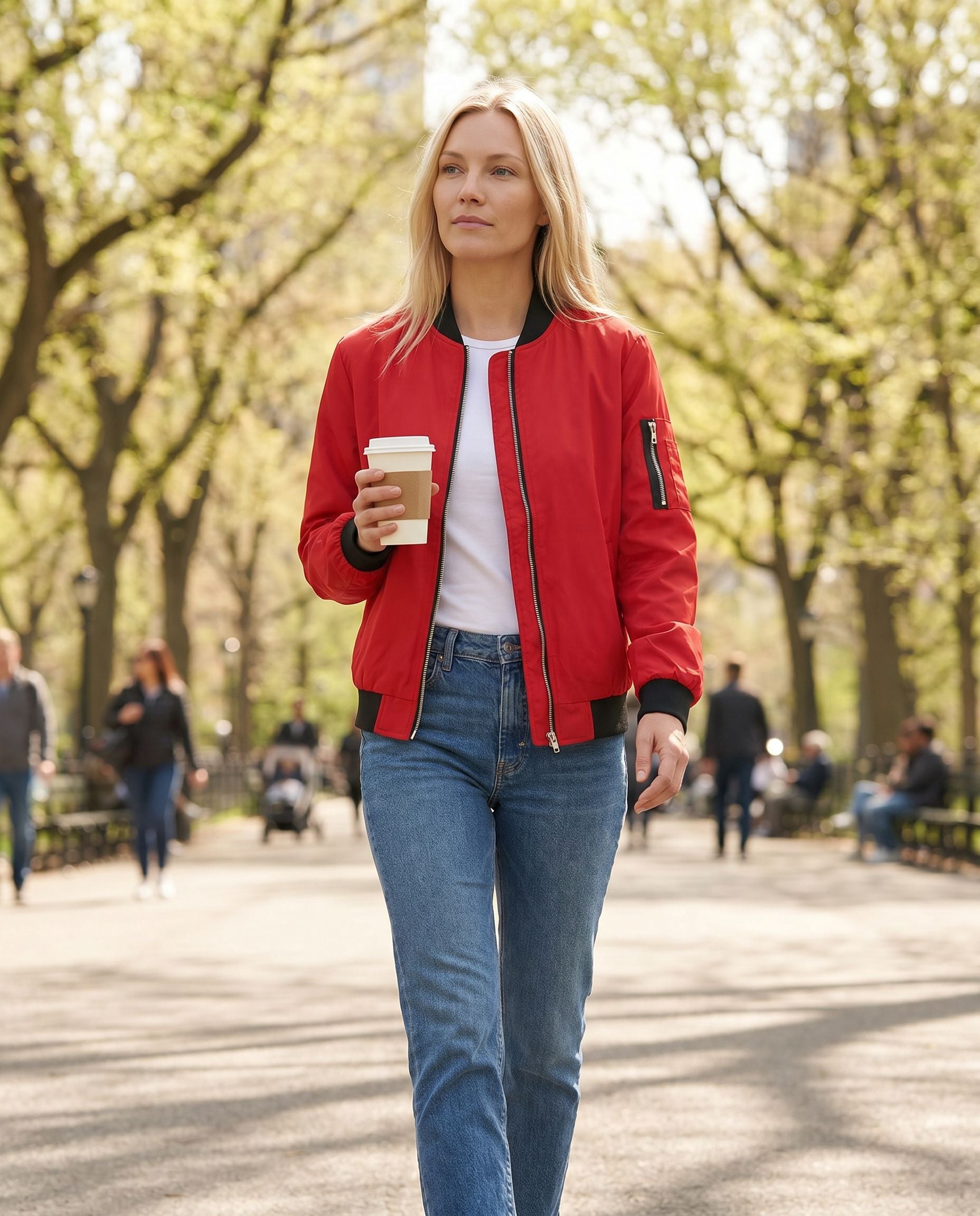 Women’s Lightweight Bomber Jacket