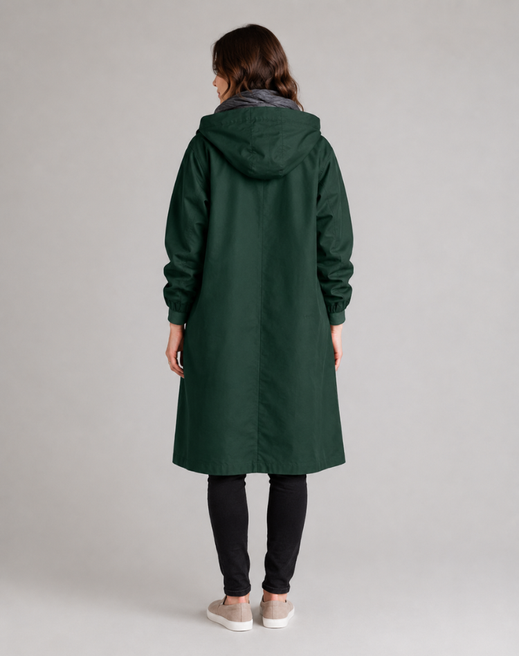 Women’s Lightweight Hooded Trench Coat