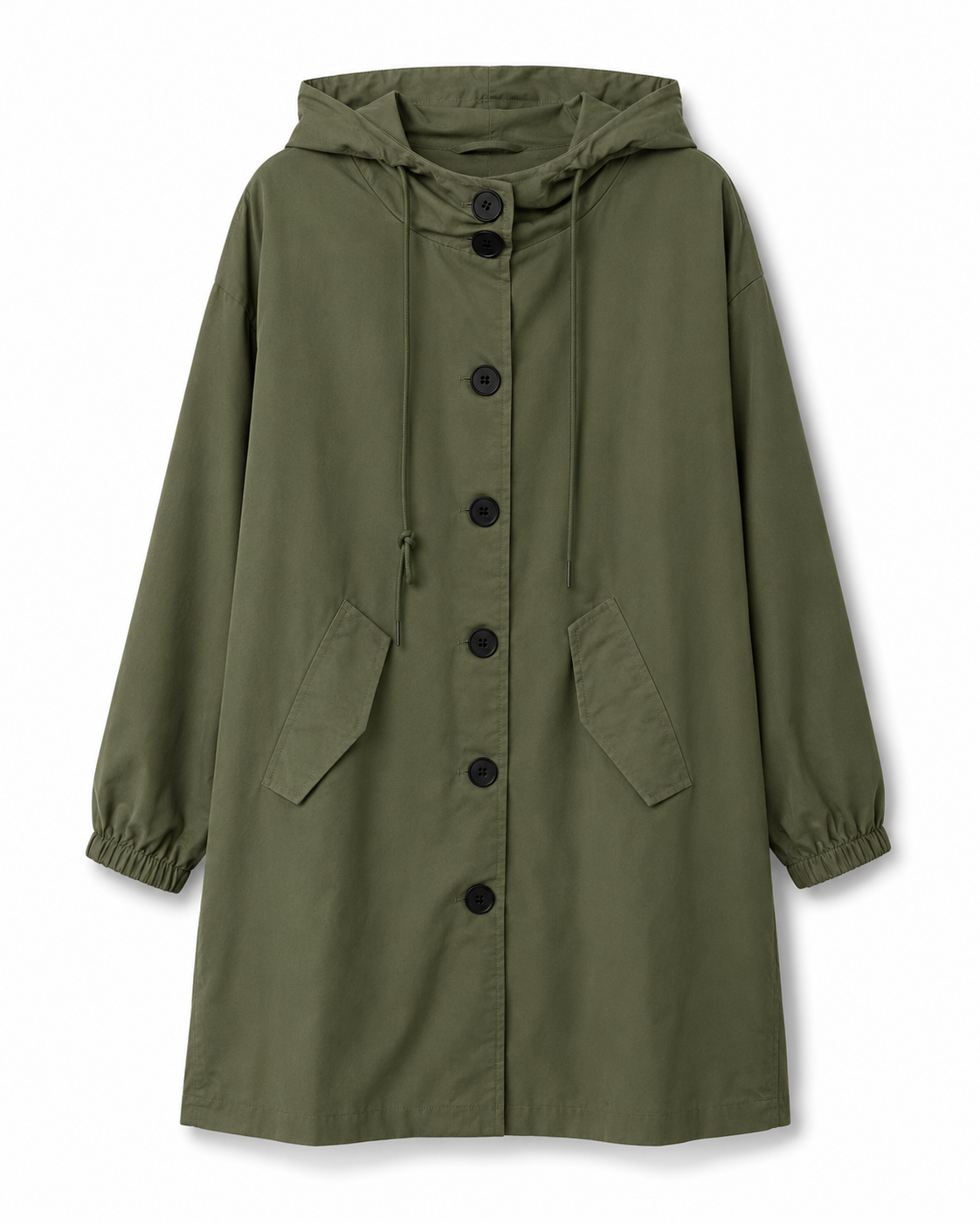 Women’s Lightweight Hooded Trench Coat