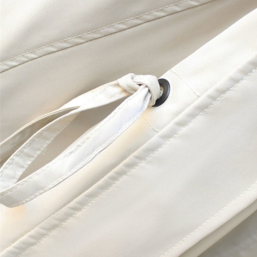 Women’s Mid-Length Zip-Up Coat