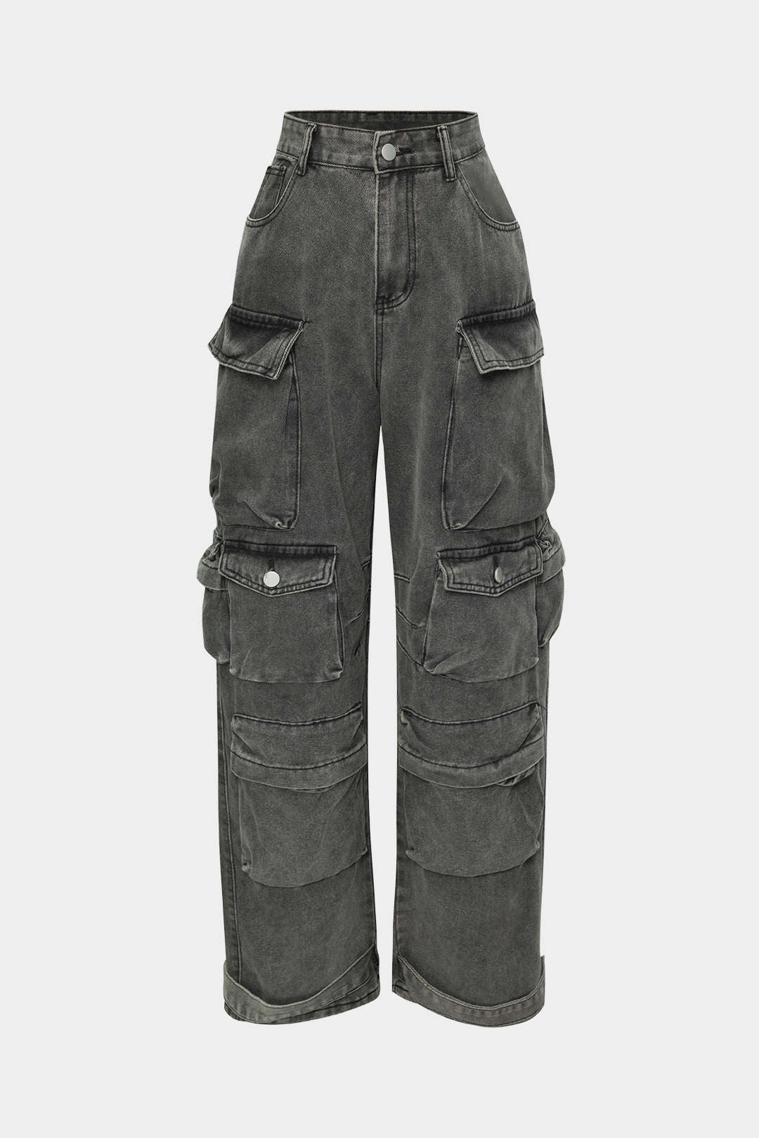 Women’s Multi-Pocket Cargo Jeans