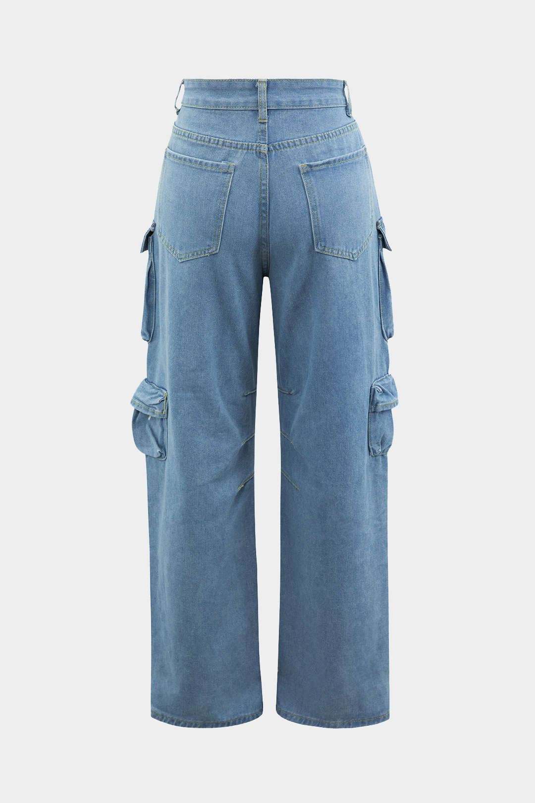 Women’s Multi-Pocket Cargo Jeans