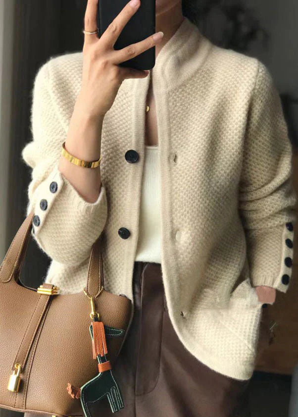 Women’s Open-Front Knitted Blazer