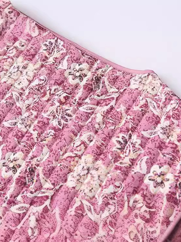 Women’s Quilted Floral Jacket