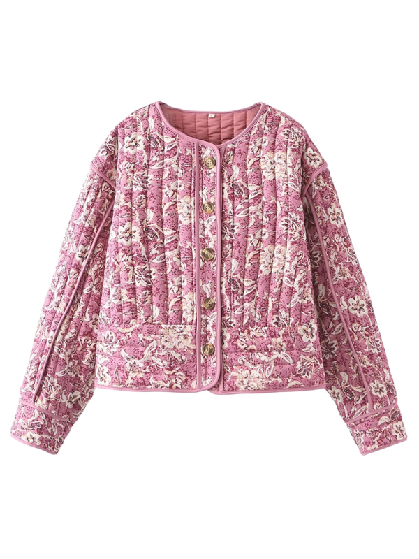 Women’s Quilted Floral Jacket