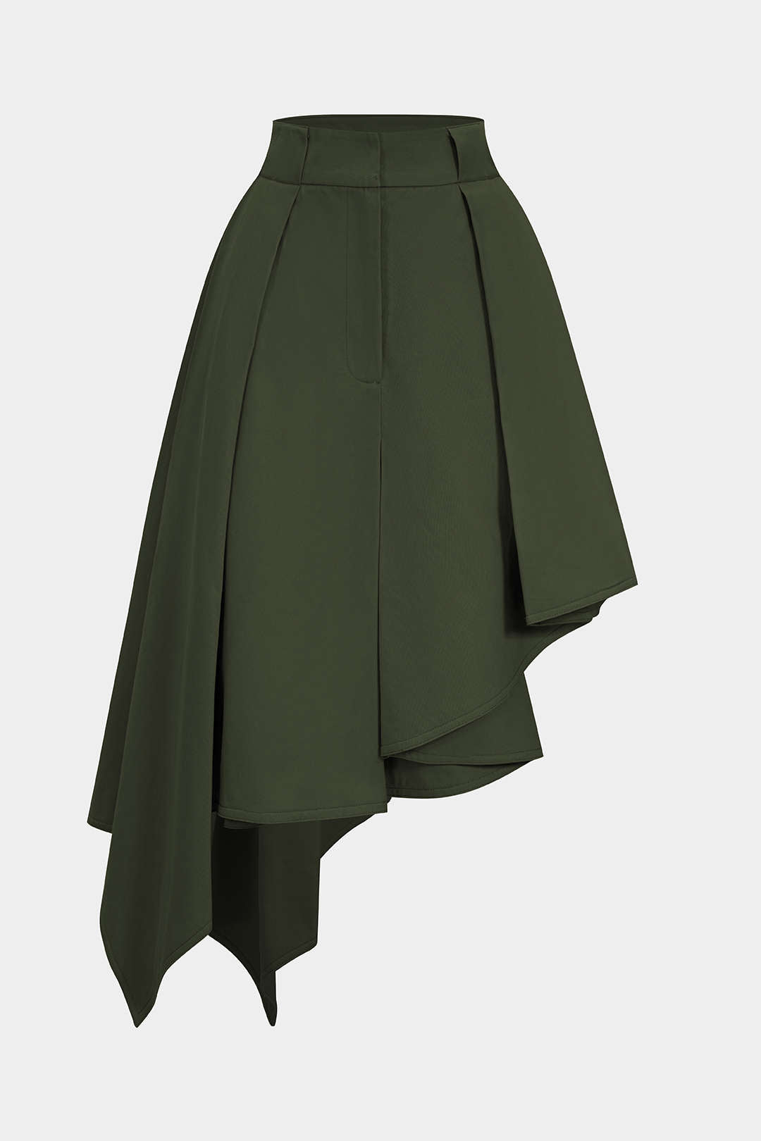 Women’s Ruffle-Hem Pleated Skirt