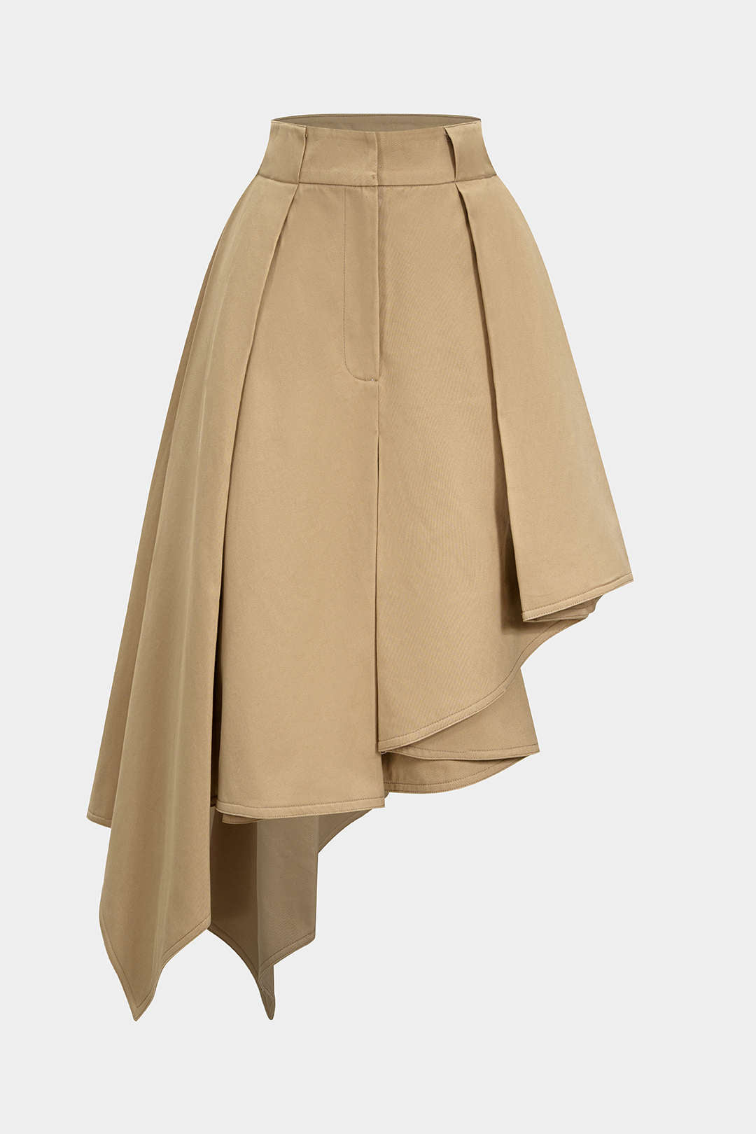 Women’s Ruffle-Hem Pleated Skirt