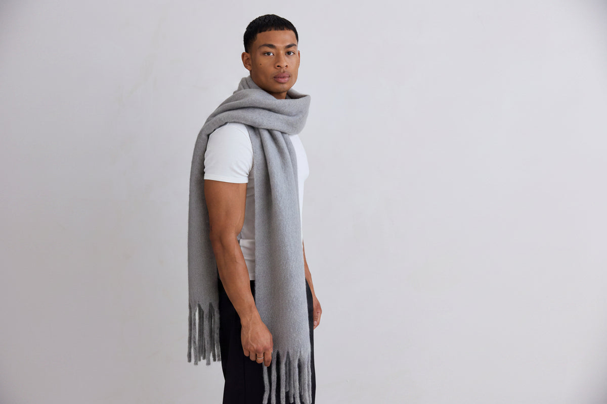 Soft Brushed Oversized Scarf