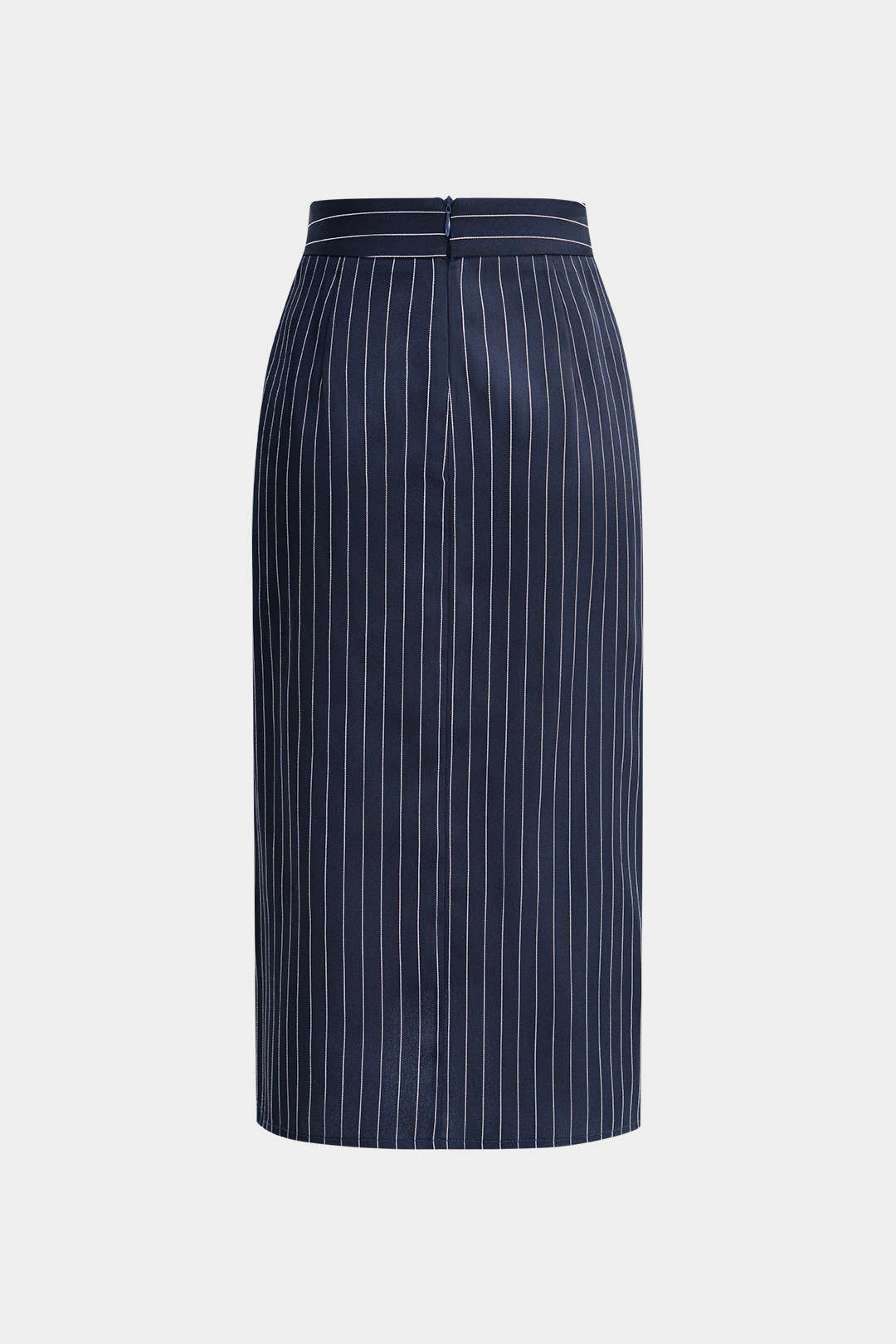 Women’s Striped Skirt with Side Slit