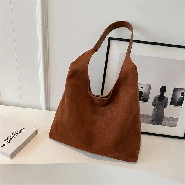 Women's Suede Shoulder Bag