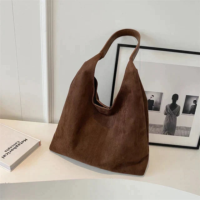 Women's Suede Shoulder Bag